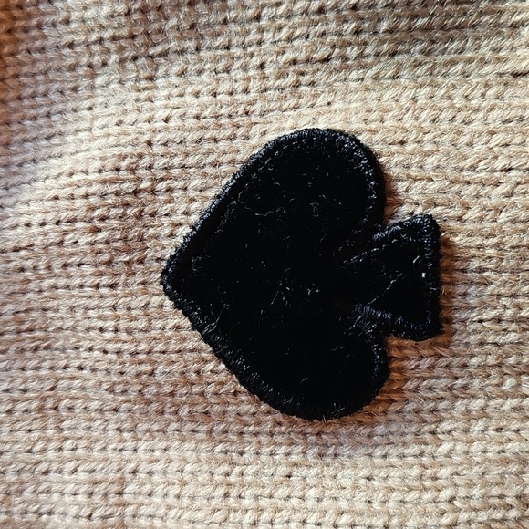 Kate Spade New York Flocked Beanie with Spade Patch - Camel, NWT kate spade | Accessories | Nwt Kate Spade Flocked Patch  main image 3